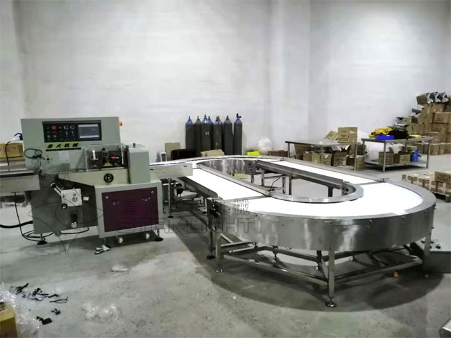 星火生鮮保鮮膜包裝機展示