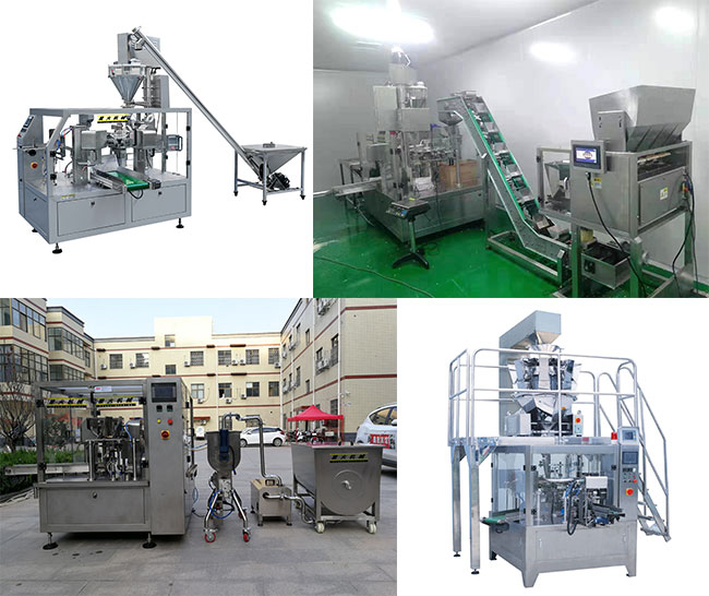 多功能給袋式包裝機(jī)械設(shè)備多種形式展示